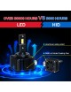 Sinoparcel D1S/D1R LED Headlight Bulb -6000K 35W High Low Beam Xenon HID Replacement Lights -2Yrs WTY- Pack of 2