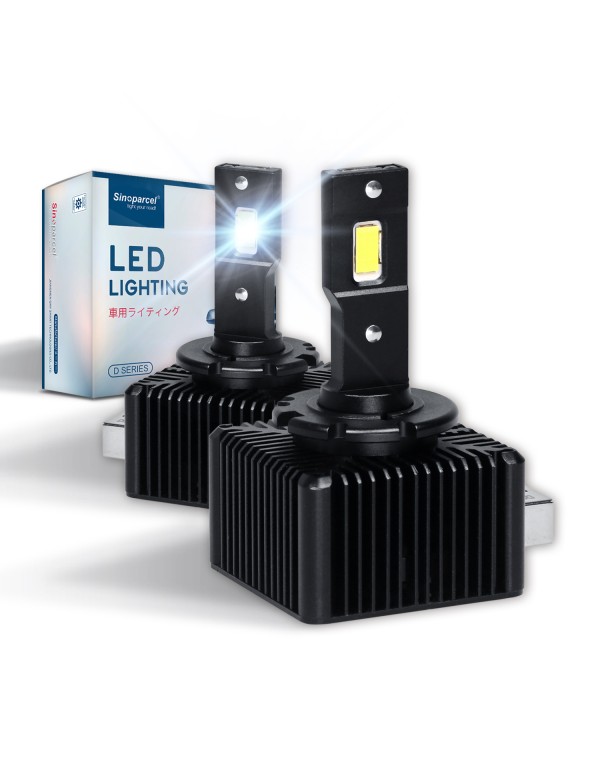 D1s Led Kit Led 20000lm 6000k Remplaza Xenon Ideal Lupa