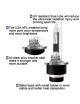 Sinoparcel D2R Headlight Bulb -6000K 35W Replacement Xenon HID Bulb -2 Yrs Warranty- Pack of 2