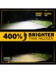 Sinoparcel H7 LED Headlight Bulb High or Low Beam,Fog Light Bulb,20000LM/Set 6500K White Super Bright with Fan Plug and Play, 2 Pcs