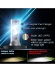 Sinoparcel H4 LED Headlight Bulb High and Low Beam, Mini 9003 White Light All-in-One Conversion Kits